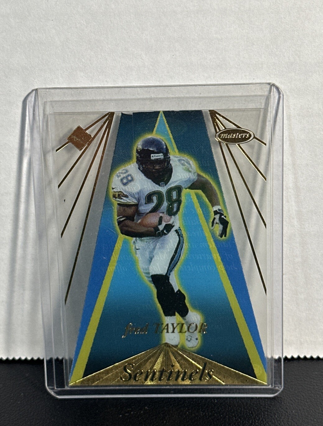 Fred Taylor Collector's Edge Masters Sentinels #S10 Base