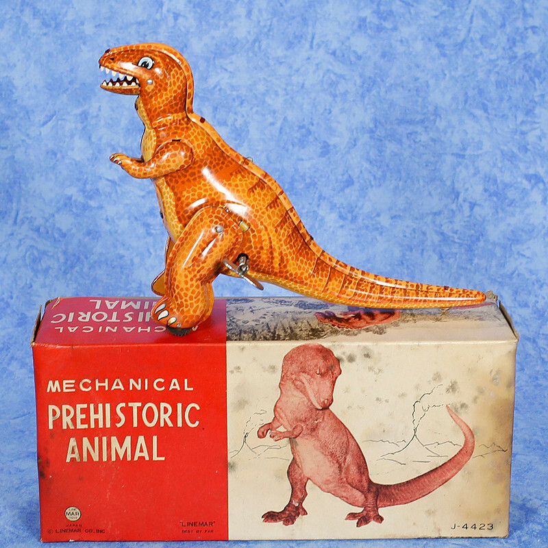 1960s GODZILLA WindUp Tin Toy IN BOX by LINEMAR JAPAN (Marx) Rare! eBay