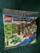 Lego Minecraft 30432 Turtle Beach Minifigure Foil Pack - New Sealed!