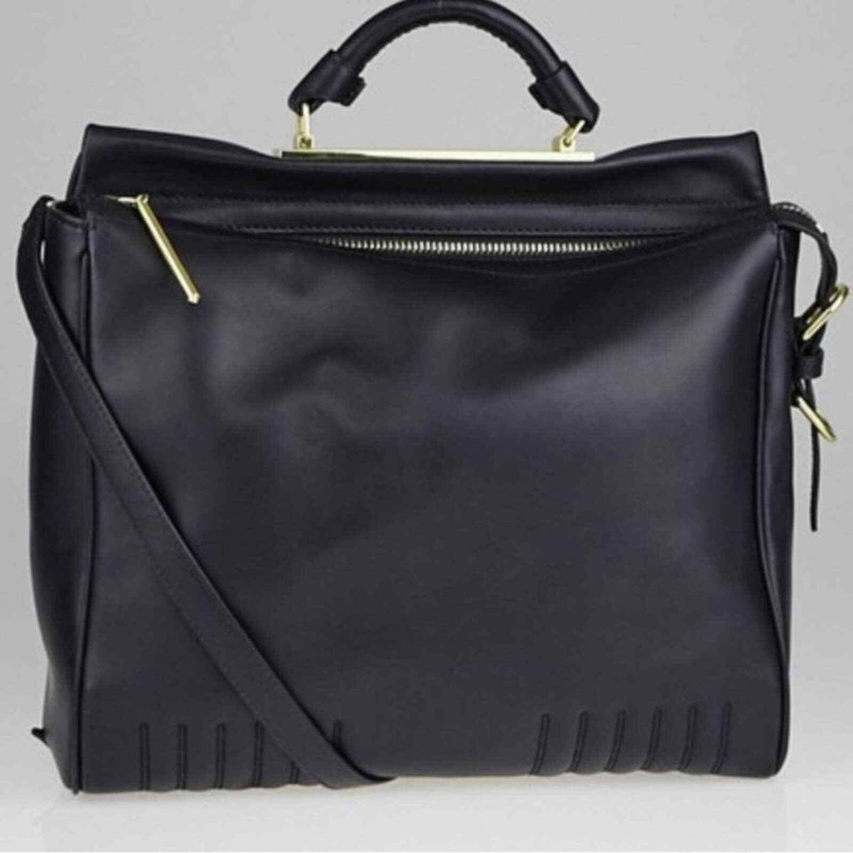 Phillip Lim Small Black Ryder Satchel Cross body | eBay