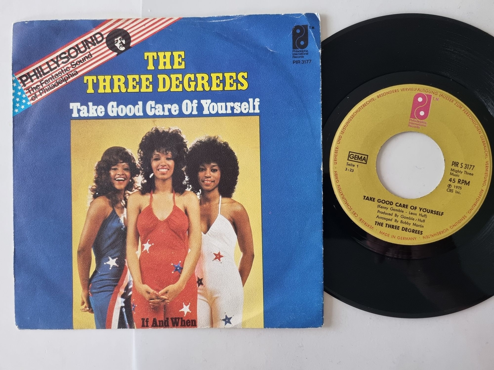 The Three Degrees - Take good care of yourself 7'' Vinyl Germany