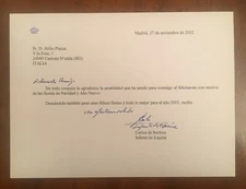 Letter signed by Charles of Bourbon 