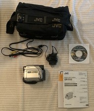 Jvc Digital Video Camera GR-D32U 16x Optical Zoom 700x Digital Zoom With Battery