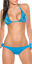 miniatura 16  - Bikini costume da bagno triangolo paillettes donna due pezzi Moda Mare Sexy