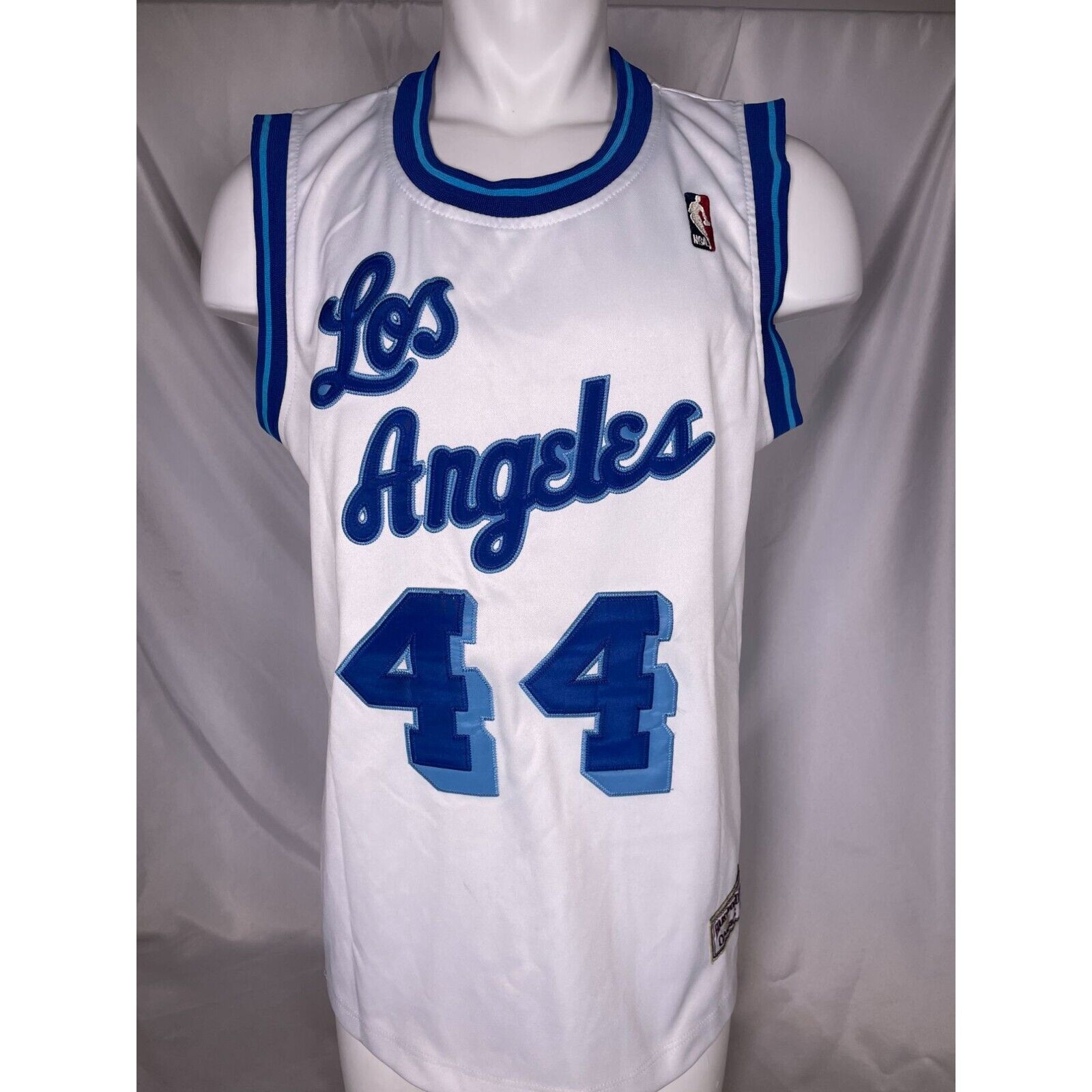 Mitchell & Ness Los Angeles Lakers #44 Jerry West royal Swingman Jersey