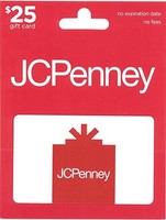 Jcpenney Gift Card $25 Jcpenney Gift Card $25