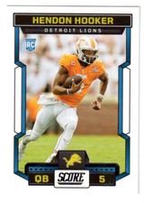 2023 Score #305 HENDON HOOKER RC! LIONS