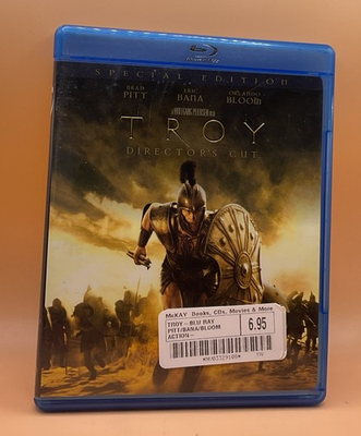 #ad Troy Blu ray 2004 2007 Brad Pitt **Buy 2 Get 1 Free** $3.99