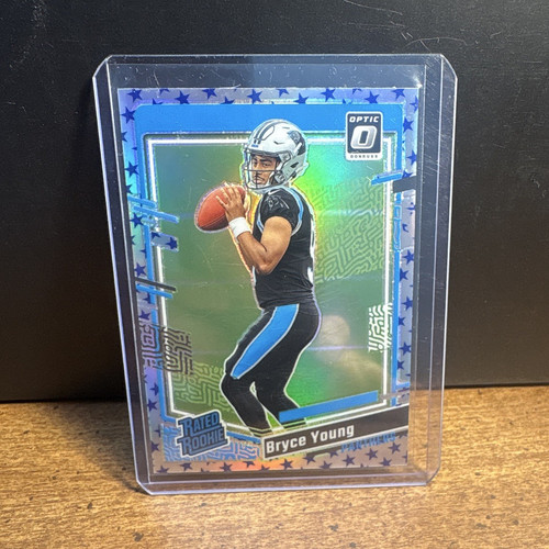 2023 Panini Donruss Optic Bryce Young RC Rated Rookie Stars Prizm Panthers #213