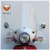 Isotta Parabrezza SYM Fiddle II 50 125 2007-2014, 095E88, Isotta E88