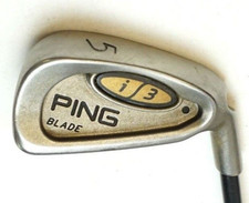 Ping i3 Blade Black Dot 5 Iron Ping 350 Series Stiff Graphite Shaft