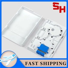 Optic box duplex panel 2 core dual port SC fiber FTTH wall socket fibe