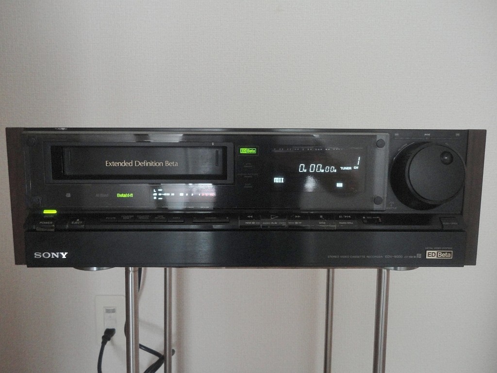 ＳＯＮＹの最高級ＥＤＶ－９０００ 1001 Hi-Fi Info: SONY EDV-9000 (1987)