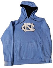 Vintage Champion North Carolina Tar Heels Hoodie Pullover Blue Mens XL 25x25