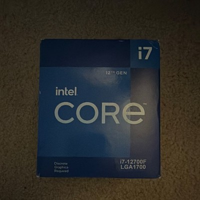 Intel Core i7-12700F 12th Gen Desktop CPU Processor LGA1700 Socket