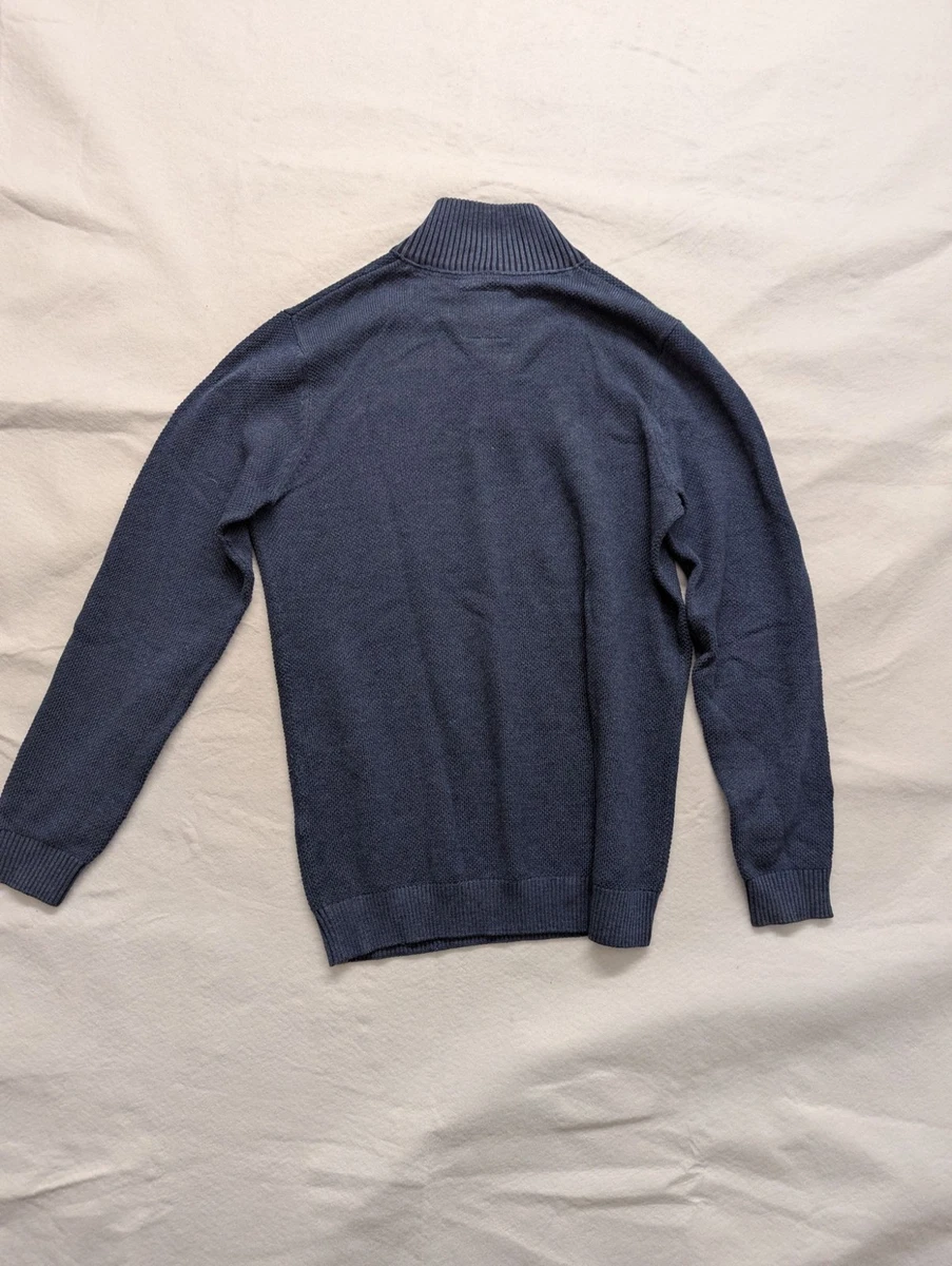 Unlocked jongens sweater met korte rits en sportieve prints - Van de