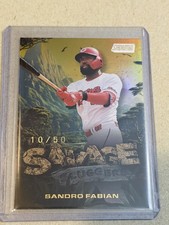 2025 Topps Stadium Club NPB Nippon Professional Savage Slugger Sandro Fabian /50