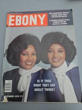 1978 December Ebony Magazine Pat Adams Pam Folie Damaged (BM43)