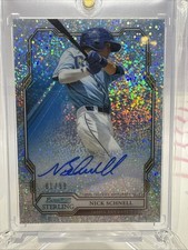 2019 Bowman Sterling - Prospect Autographs Nick Schnell #BSPA-NS (AU, RC)