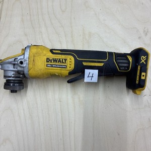 DeWALT DCG415B 20V XR 4-1/2" - 5" Brushless Paddle Angle Grinder NO RESERVE
