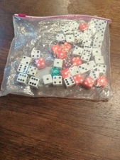 Dice Assorted Lot Of  Vintage Mixed Materials and sizes