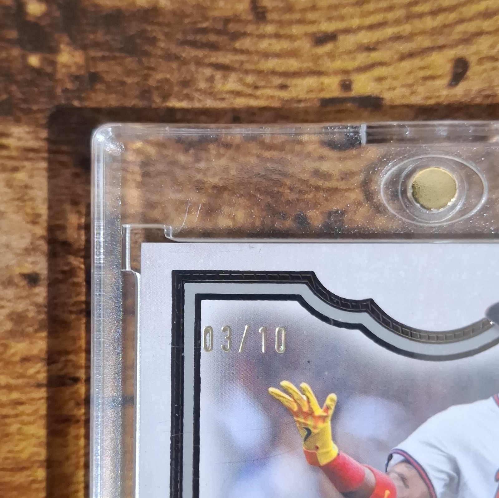 Topps 2026 Baseball Atlanta Braves Ronald Acuña Jr. Auto Patch TFAPU-RAJ 03/10 view 3
