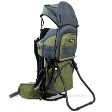 ClevrPlus Canyonero Camping Baby Backpack Hiking Kid, Army Green