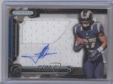 2014 Topps Strata Clear Cut Auto Rookie Relics Tre Mason #CCAR-TM Auto 0f8