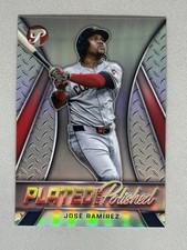 2025 Topps Pristine Jose Ramirez Plated and Polished Guardians #PP-9 🔥💪🔥💪
