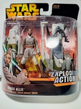 Star Wars ROTS Stass Allie with BARC Speeder Exploding Action Deluxe Figure