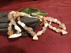 ANCIENT NEOLITHIC BANDED AGATE +MORE STRAND THOUSANDS OF YEARS OLD GORGEOUS 22IN — photo 1
