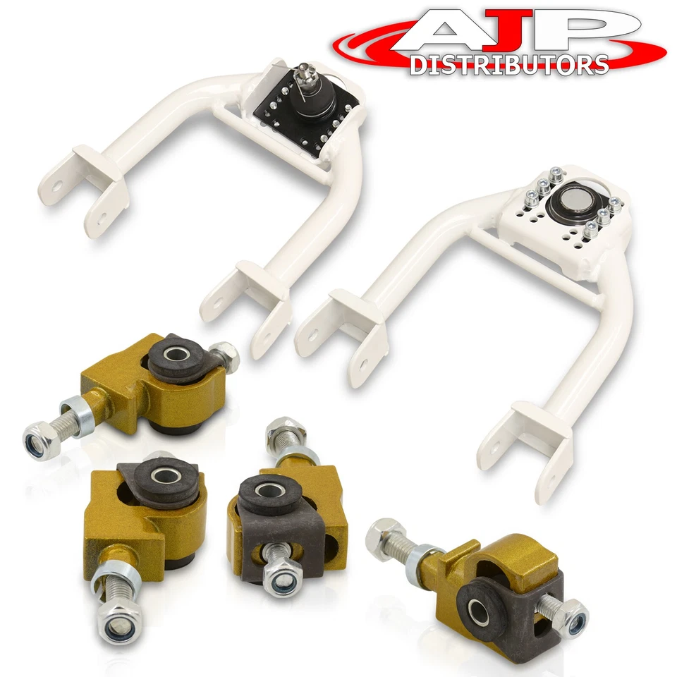 Front Upper Suspension Camber Control Arm Kit WH/GD For 1994-2001 Acura Integra - Изображение 2 из 4