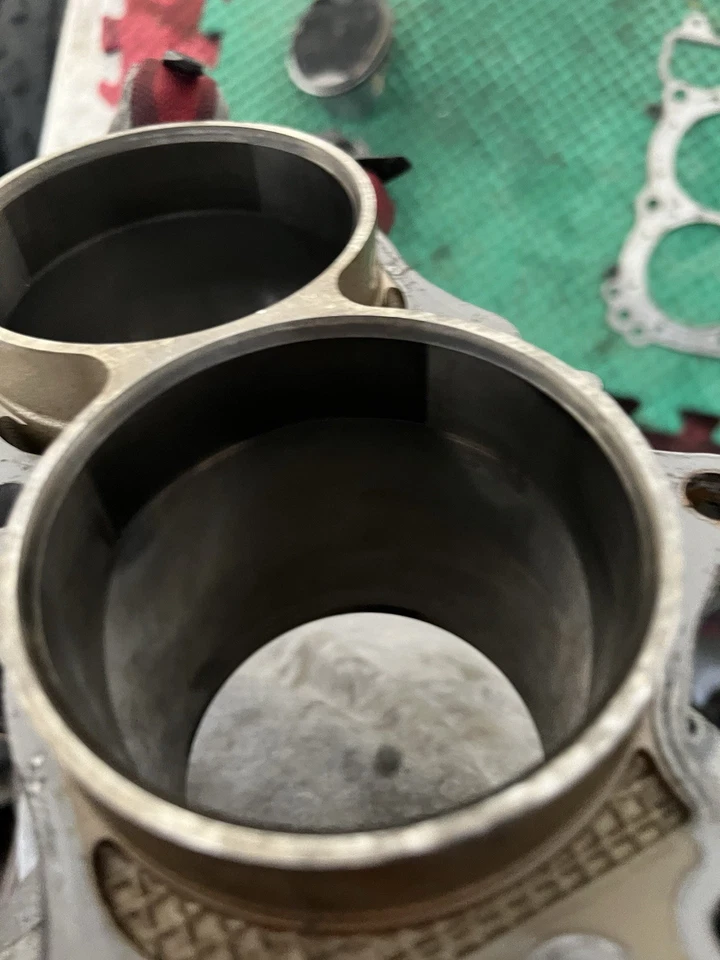 2007 06-08 Kawasaki Ninja 650R EX650R Cylinder Barrel Jug Piston Engine Motor - Image 3 of 4