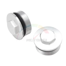 Front Fork Cap Bolts Plugs For Yamaha SRX400 1991,1996 SRX600 1991