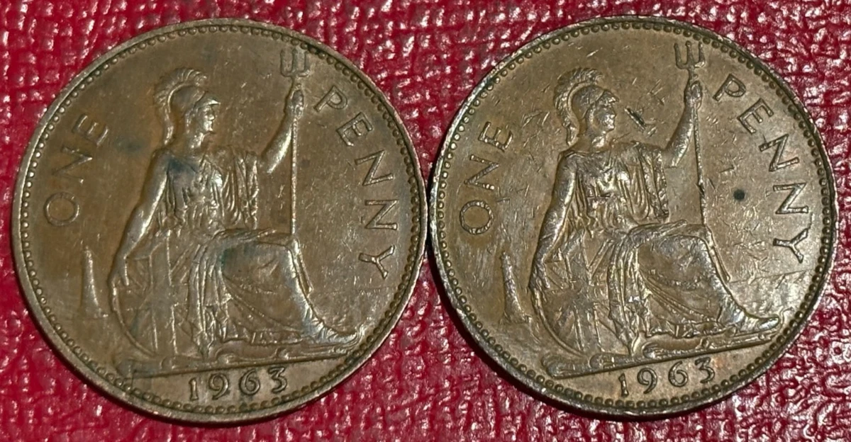 1963 UK Pennies for sale | eBay
