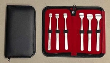 6 Piece Silicon Wafer Tweezer Handling Set with Storage Case