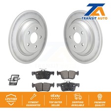 Rear Coat Disc Brake Rotors Ceramic Pad Kit For Ford Escape Bronco Sport Lincoln