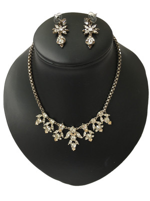 Peter Lang Women's Jewellery Set Necklace Earring Swarovski Bridal Everyday NEW