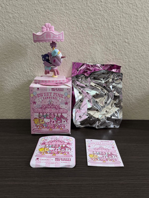 Tokidoki Sanrio Hello Kitty & Friends Sweet Pink Carousel Figure - Chococat