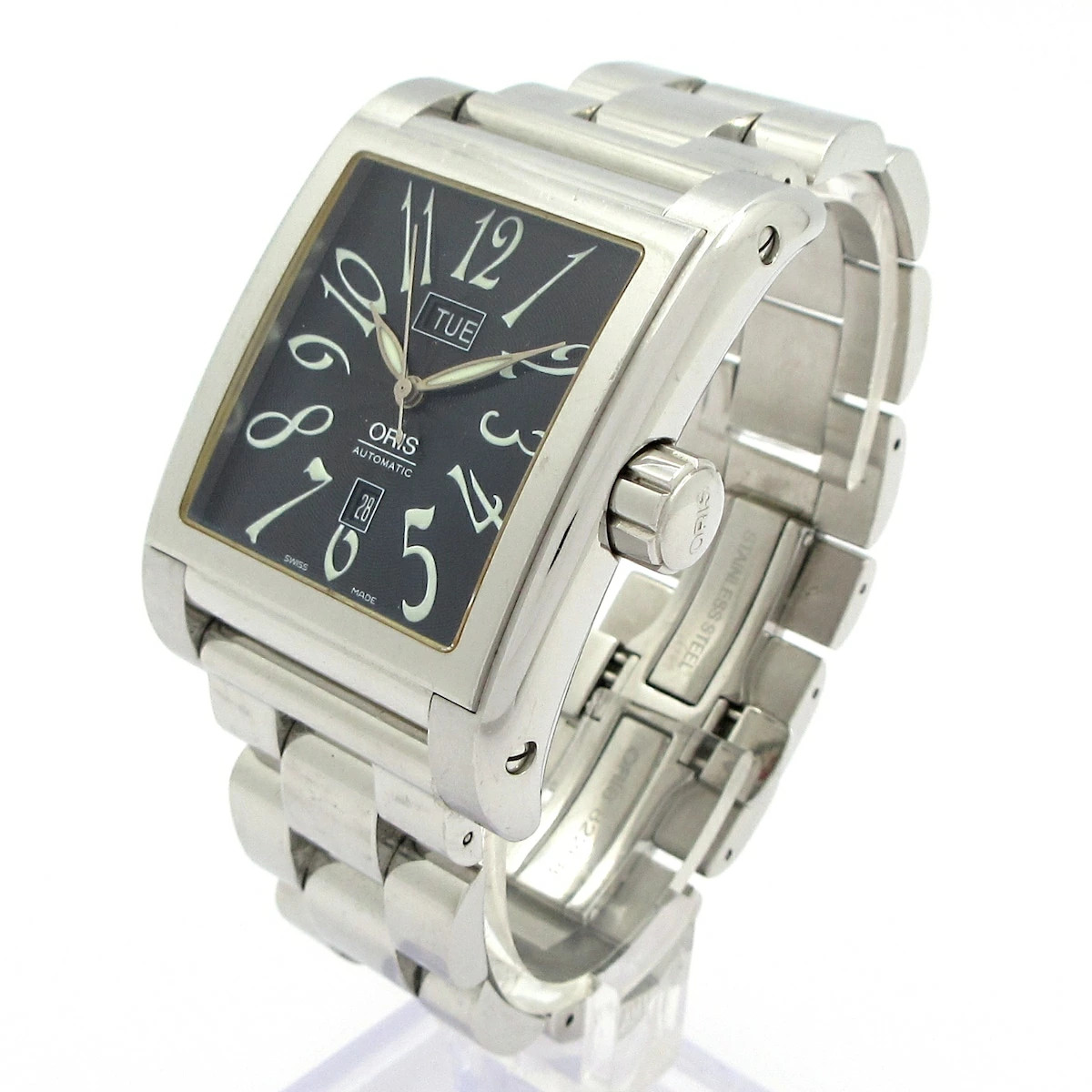 ORIS Miles Rectangular Watch Black - image 2