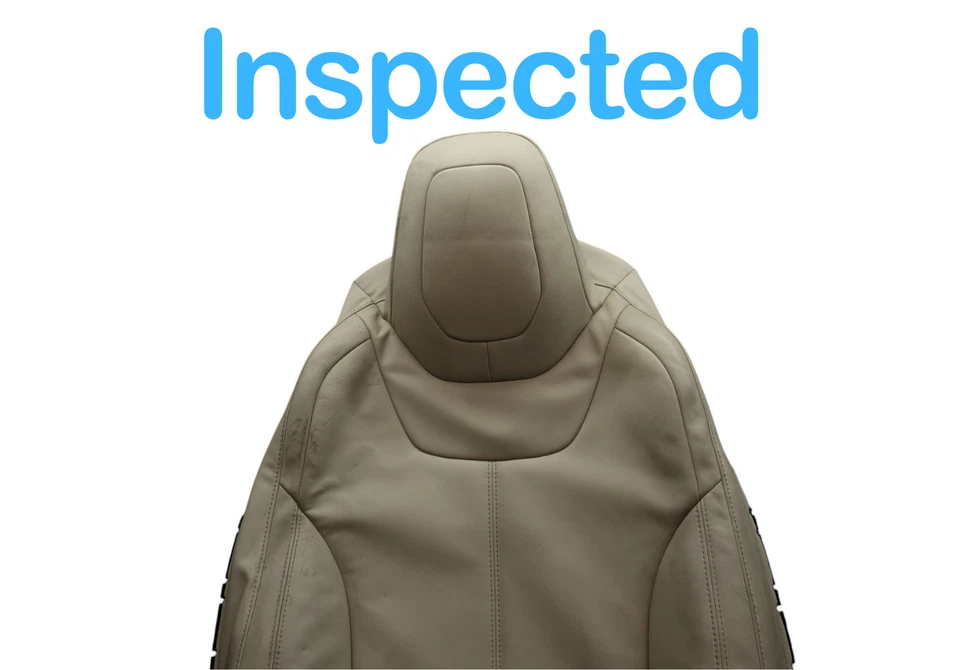 Cojín de asiento superior superior del lado del pasajero delantero derecho Tesla Modelo S 12-16 OEM Foto 3 de 4