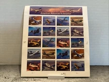 2005 US Scott #3916-3925 37c American Advances in Aviation, Sheet of 20 MNH