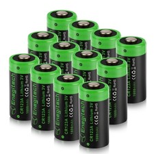 123A Lithium Batteries, CR123A 3V Lithium Non-Rechargeable Battery CR17345 16...