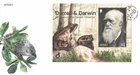 2017 Jersey Durrell and Darwin. 25 Years of Darwin Initiative Mini Sheet FDC