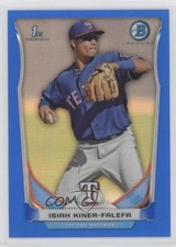 2014 Bowman Prospects Chrome Blue Refractor /250 Isiah Kiner-Falefa #BCP49 09hb