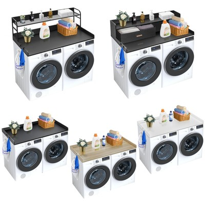 #ad Washer Dryer Countertop 54quot; x 27quot; Wooden Washer and Dryer Topper Black Oak $54.99