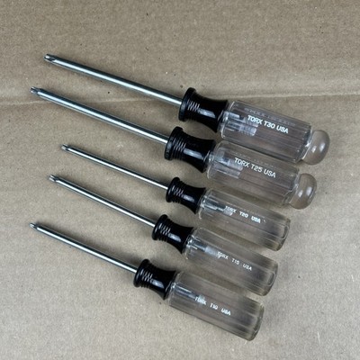 Craftsman 5pc Torx Screwdriver Set, T10, T15, T20, T25, T30  USA