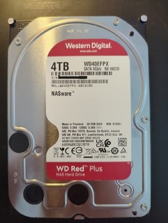 WD RED 4TB NAS 3.5 WD40EFRX 5400RPM