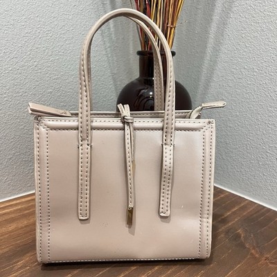 ZARA Mini City Tan Crossbody Satchel Bag
