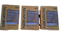 3x Neosporin Pain Itch Scar Antibiotic Ointment 1 Oz  Each 2027+